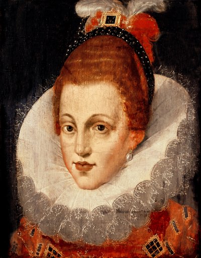 Portret van Amy Robsart, Lady Dudley (1532-60) door English School